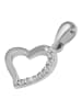 Adeliás Damen Anhänger – Anhänger aus 925 Silber mit Zirkonia in silber