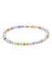Xen Collier "Multicolor Beryll Kugeln 8 mm" in mehrfarbig