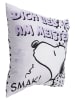 Snoopy Peanuts Snoopy Kissen Dich lieb ich Plüsch Zierkissen 40 x 40 cm in weiß