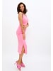 Awesome Apparel Kleid in Pink