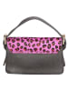 faina Damen Handtasche in Cheetah Fuchsia