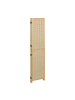 relaxdays Paravent in Natur - (B)182 x (H)180 cm