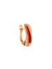 IZIA Women Chain Necklace in Rose Gold Red