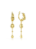 Swarovski Ohrringe für Damen in gold
