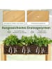 COSTWAY Hochbeet Holz 120 cm in Gelb