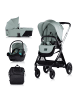 Chipolino Kinderwagen Elite 3 in 1 in grün