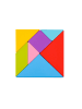 Tooky Toy Holzpuzzle Tangram TY879 in bunt