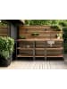Beliani Gartenküche IVREA in Braun/Grau - (W) 80 x (H) 92 x (L) 50 cm