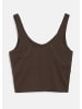 s.Oliver T-Shirt Bustier in 8944_dunkelbraun