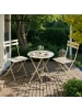 SONGMICS Gartenmöbel-Set Funland in Beige - (B)55.5 x (H)71 x (T)55.5 cm