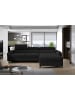 MF Design Mariam Recamiere Rechts in Schwarz -  (L) 200 x (B) 288 x (H) 92 cm