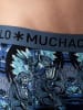 Muchachomalo 2er-Set: Boxershorts in Multicolor/Blue