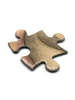 Mr. & Mrs. Panda Puzzlespiel Robbe Pommes Design ohne Spruch in Weiß