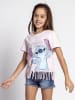 Cerda T-Shirt Disney Lilo & Stich mit Fransen in Rosa