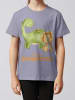 wat? Apparel T-Shirt Dinosaurier 06 Kleine Schwester in Lavender