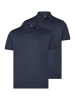 Ragman Poloshirt Basic in Dunkelblau