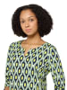 CARTOON Casual-Kleid mit Muster in Green/Yellow