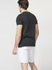 KOROSHI Kurzarm T-Shirt in schwarz