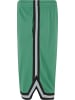 Urban Classics Urban Classics Herren Stripes Mesh Shorts in ferngreen/black/white