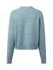 Marie Lund Strickjacke in hellblau petrol - 0003