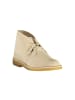 Clarks Beige Wildleder Herren Stiefel