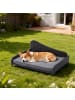 relaxdays Hundebett "L" in Grau – (B)63 x (H)25 x (T)46 cm