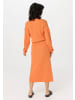 Hessnatur Strickkleid in clementine