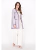 DreiMaster Women Coat in light lavender glitter