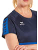 erima Damen Six Wings T-Shirt in new royal/new navy