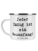 Mr. & Mrs. Panda Kaffeebecher Spruch Umzug Neuanfang mit Spruch in Weiß