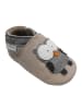 Bemesu Baby Krabbelschuhe aus Leder, weiche Lauflernschuhe mit rutschfester Sohle 