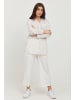 b. young BYFIE YD STRIPE SHIRT - LIGHT WOVEN Loose fit in Oyster Mix