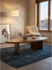 KADIMA DESIGN Couchtisch oval, Massivholz, mit Klarlack versiegelt in Mango