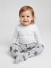 TupTam Baby Hose mit Fuß 5er Pack in grau/beige