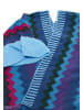 usha FESTIVAL Women Poncho in Blau Mehrfarbig