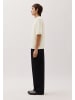 Studio Seidensticker Strick T-Shirt Oversized in Ecru