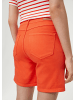 s.Oliver Jeans-Hose Short kurz in Orange