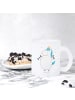 Mr. & Mrs. Panda Motivtasse Einhorn Fitness ohne Spruch in Transparent