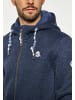Schmuddelwedda Herren Strickfleeceblouson in Marine Melange