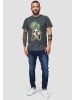 Re:Covered T-Shirt Disney Goofy Outline in Charcoal