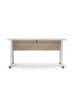 ebuy24 Schreibtisch Prisme C Eiche Dekor 150 x 80 cm