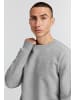 !SOLID Rundhalspullover SDLenz Crew SW - 21107419  Sweatshirt mit Rippbund in Grau
