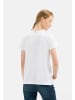 Camel Active Kurzarm T-Shirt aus Organic Cotton in Weiß