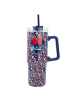 Disney Minnie Mouse Trinkflasche Trinkbecher 940ml, mit Strohhalm