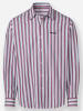WITT WEIDEN Langarm-Hemd in erdbeere-eisblau-gestreift
