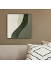 MuchoWow Leinwand Bilder Salbeigrün
