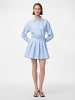 Pieces Minikleid in Blue Bell