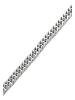 faina Women Curb Chain Link Bracelet in Silver