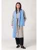 Style Republic Gerippter Kaschmirschal in icy blue