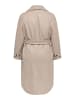 ONLY Carmakoma Trenchcoat in Simply Taupe